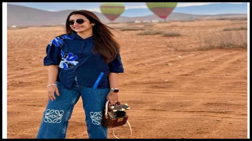 త్రిష కృష్ణన్ స్నేహితులతో మొరాకో టూర్‌…