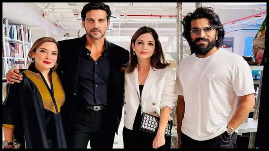 హృతిక్‌రోష‌న్ మాజీ భార్య‌కు ఆతిథ్యమిచ్చిన రామ్‌చ‌ర‌ణ్..