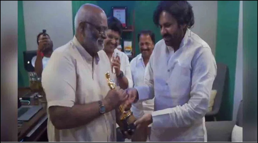 ఆస్కార్ ఎక్కడుంది సర్?.. కీరవాణిని అడిగిన పవన్ కల్యాణ్..