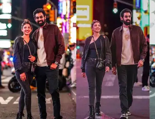 చాలా రోజుల త‌ర్వాత బయటకు వచ్చిన రానా-మిహికా జంట‌..