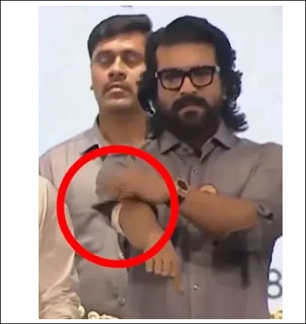 రామ్చరణ్ చేతికి ఆ కట్టు ఏమిటో.. టెన్షన్లో ఫ్యాన్స్