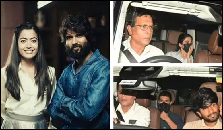 ఒకే కారులో విజయ్ దేవరకొండ, రష్మిక జర్నీ..!