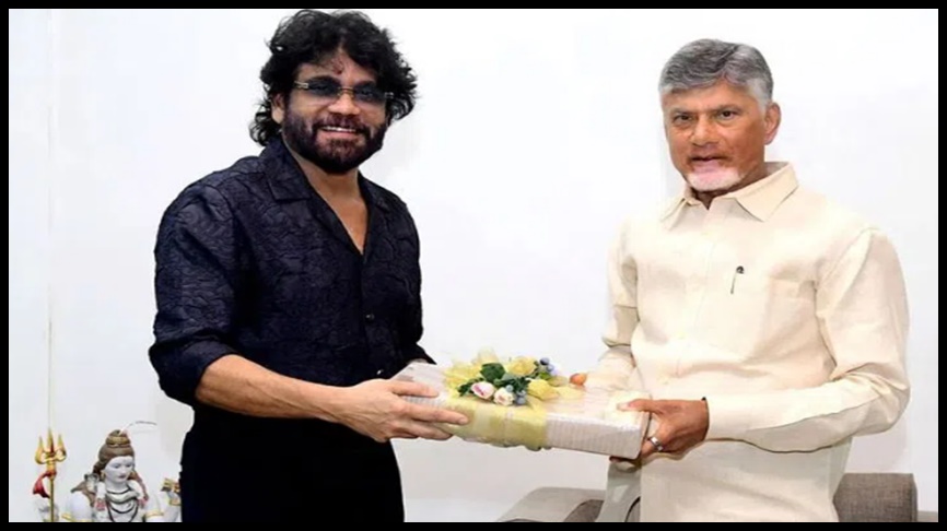 అఖిల్ పెళ్లికి చంద్రబాబును ఆహ్వానించడానికి వెళ్లిన నాగార్జున..