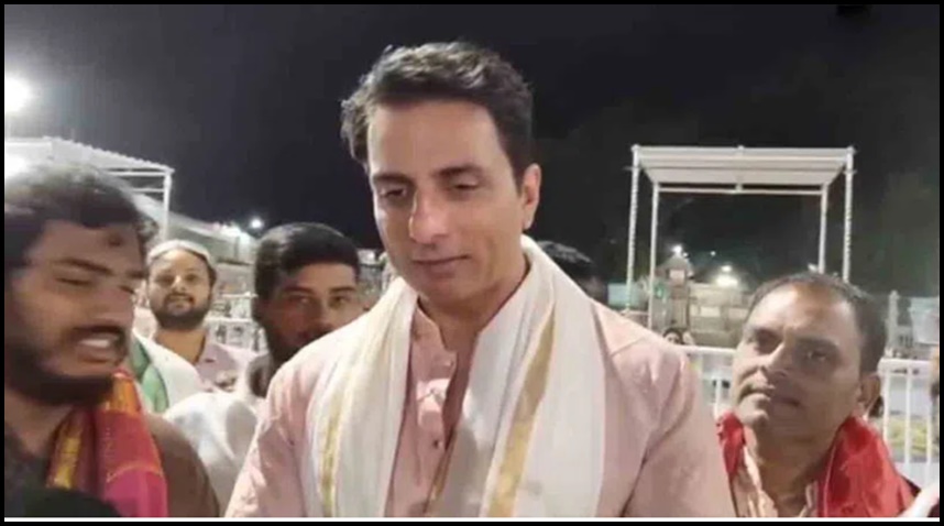తిరుమల శ్రీవారిని దర్శించుకున్న సోనూసూద్