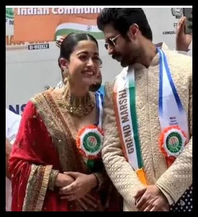 ఇండియా డే పరేడ్లో విజయ్ దేవరకొండ- రష్మిక..