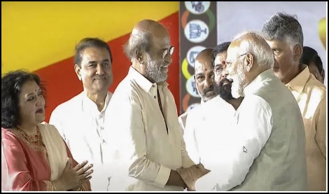 రజినీకాంత్ ‘కూలీ’కి శుభాకాంక్షలు తెలియజేసిన మోదీ, చంద్రబాబు