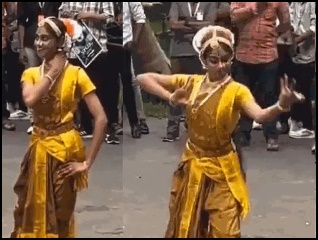 ఓజీ సినిమాకి క్రేజ్ పెంచిన యువతి క్లాసికల్ డాన్స్..