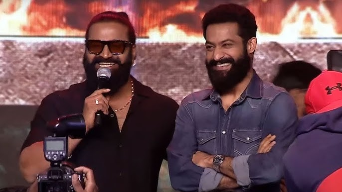 నొప్పితోనే కాంతార ఈవెంట్కి హాజరైన ఎన్టీఆర్..