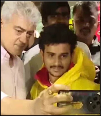 తిరుమల దర్శనం చేసుకున్న హీరో అజిత్..