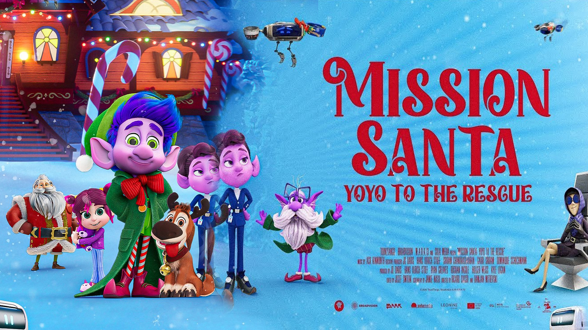 యానిమేటెడ్ అడ్వెంచర్: మిషన్ సాంటా – పిల్లల కోసం మజా