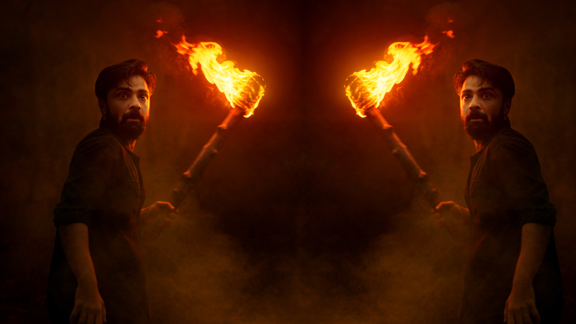 “‘అగధ’లో ‘సింహా’గా శ్రవణ్ రెడ్డి ఫస్ట్ లుక్