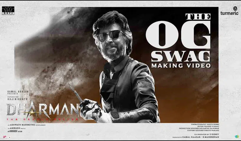 రజనీ ‘ధర్మన్’ మేకింగ్ వీడియో రిలీజ్